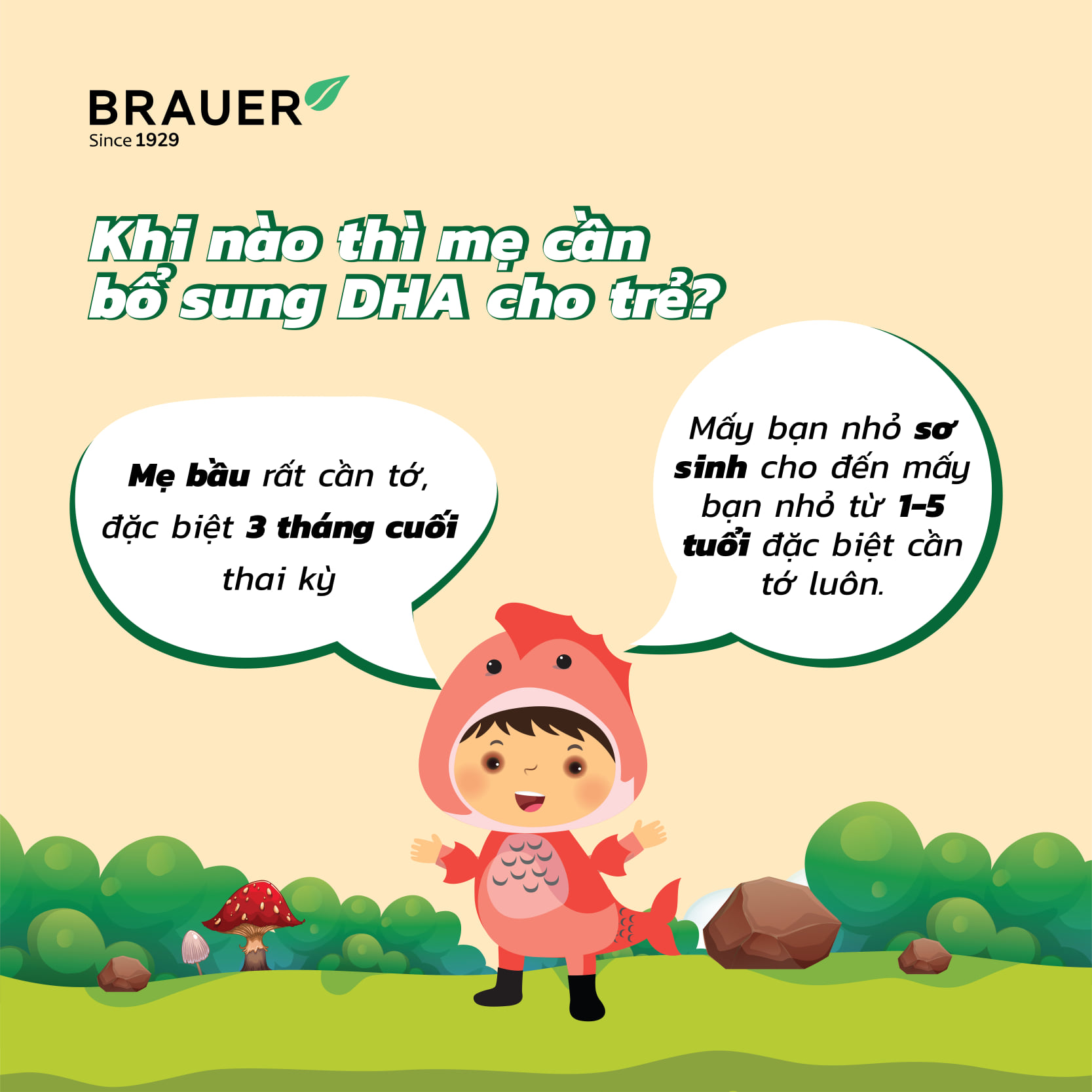 Viên mềm bổ sung DHA tinh khiết Brauer Baby & Kids Ultra Pure DHA cho trẻ từ 7 tháng tuổi (60 viên) 3