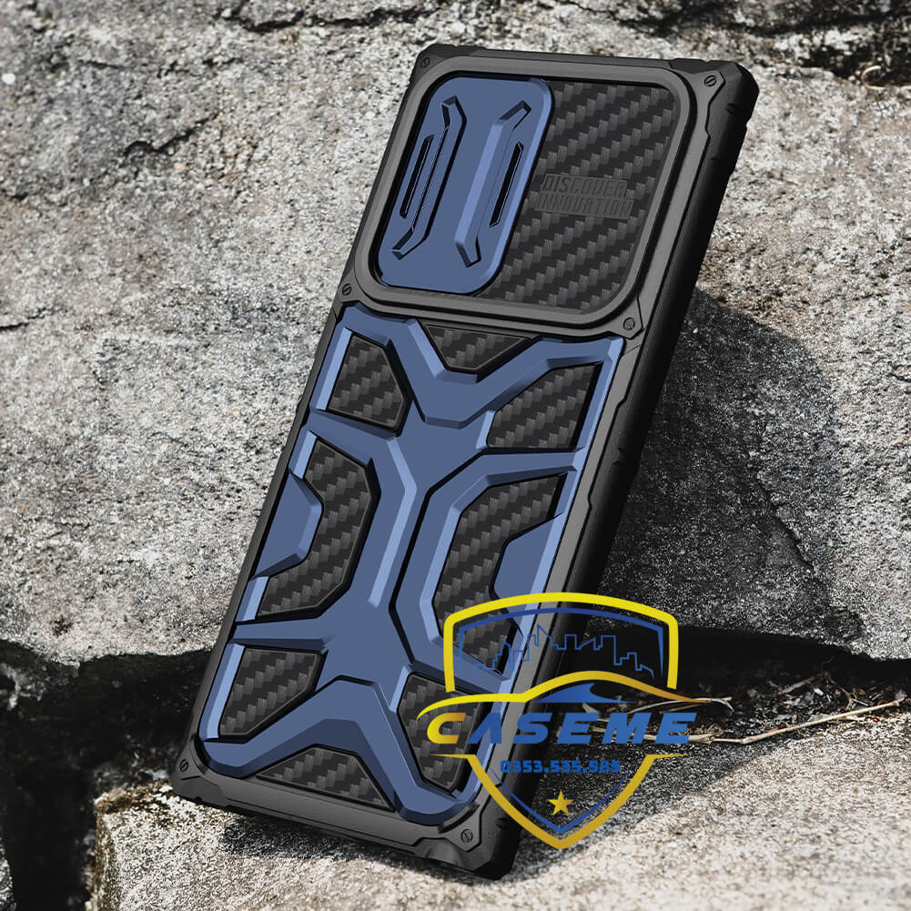 Ốp lưng Nillkin Adventurer Samsung S22 Ultra chống sốc, bảo vệ camera - Hàng Chính Hãng