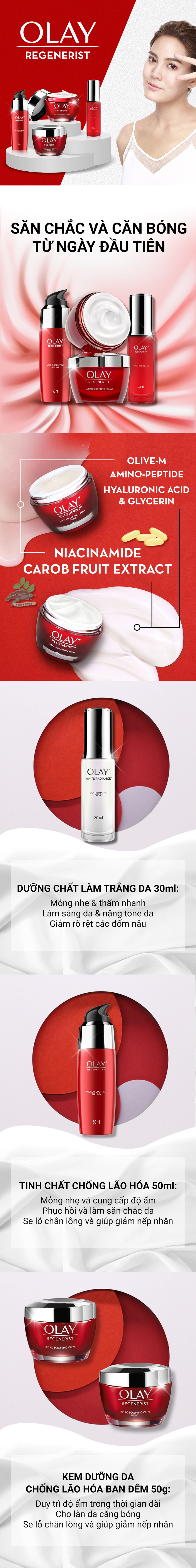 Tinh Chất Chống Lão Hóa Olay Regenerist Advance Anti Aging Serum (50ml)