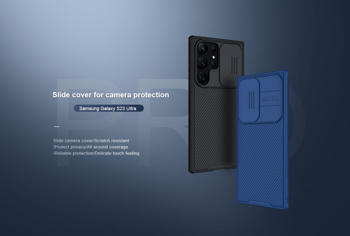 Ốp lưng điện thoại Nillkin dành cho Samsung Galaxy S23 Ultra/ S23+/ S23 Camshield Pro Case - Hàng nhập khẩu