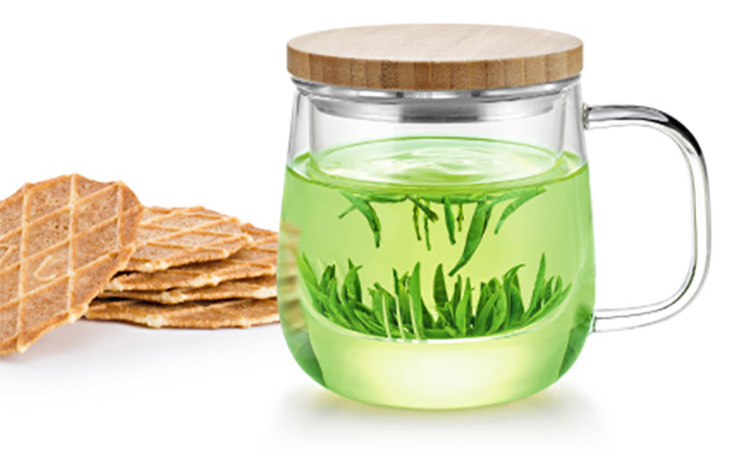 Ly Lọc Trà Hoa Thủy Tinh Samadoyo S026A (380ml)