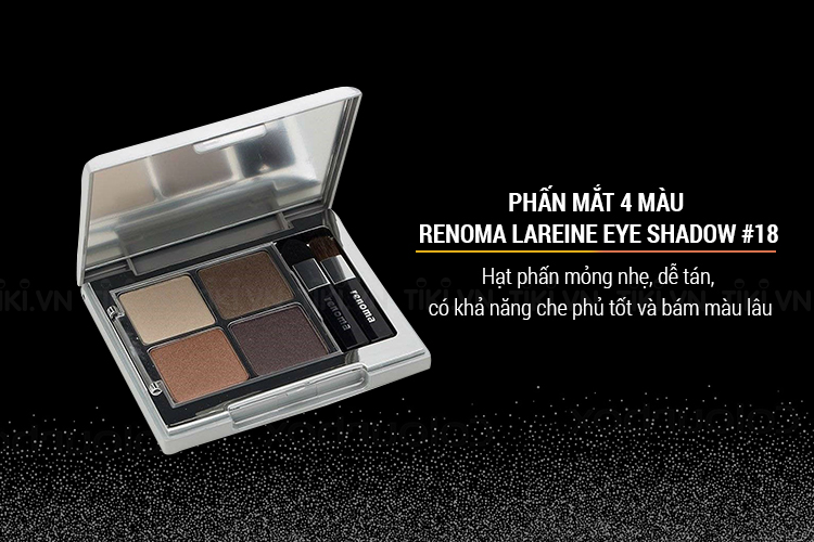 Phấn Mắt 4 Màu Lareine Eye Shadow #18 Renoma