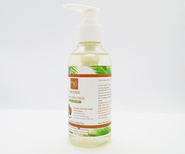 Dầu dừa giúp tóc mượt mà bóng khỏe