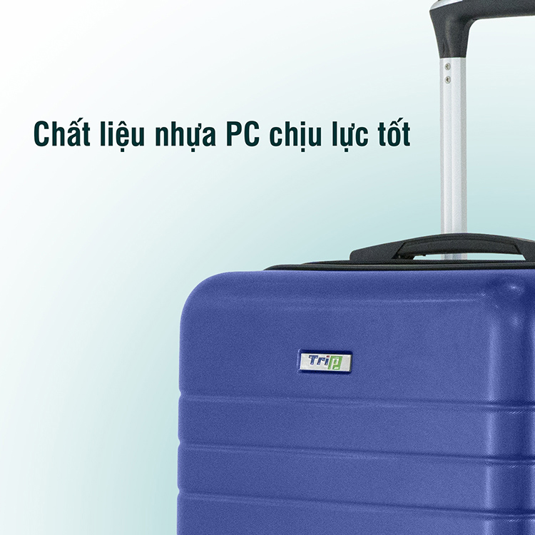 Vali Chống Trộm TRIP PC911 (Size 70cm) - Xanh Dương