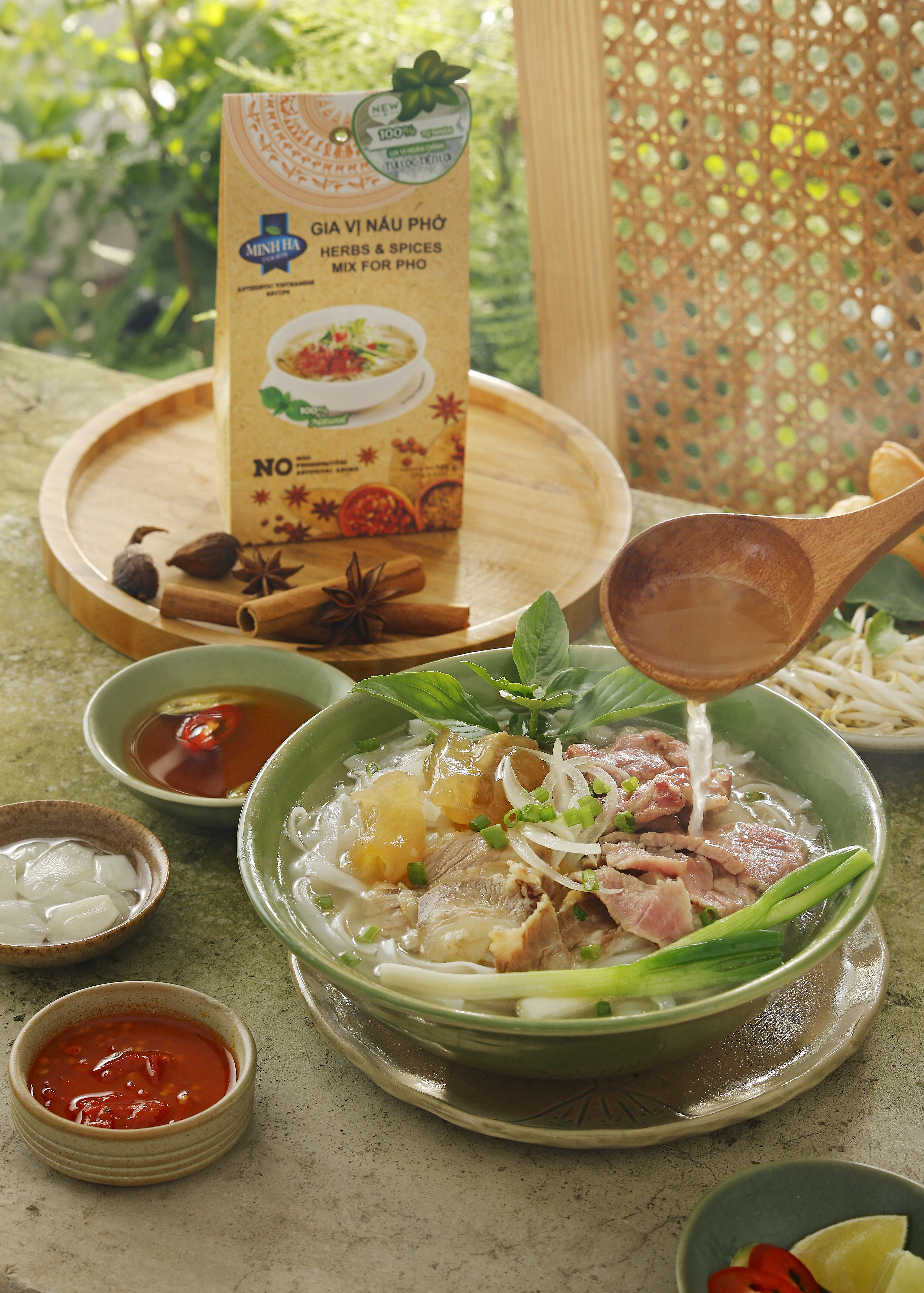 Gia Vị Nấu Phở Minh Hà 100g