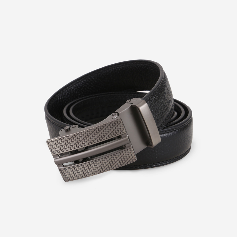 Thắt Lưng Nam Da Thật IDIGO MD1-4014 Màu Đen