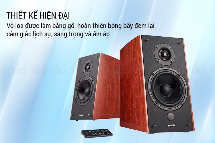 Loa Hi-Fi EDIFIER R2000DB Brown - Hàng Chính Hãng