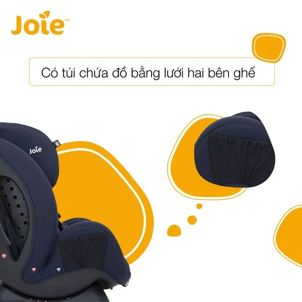 Ghế ngồi ôtô cho bé Joie Stages Coal dành cho bé từ sơ sinh đến 7 tuổi
