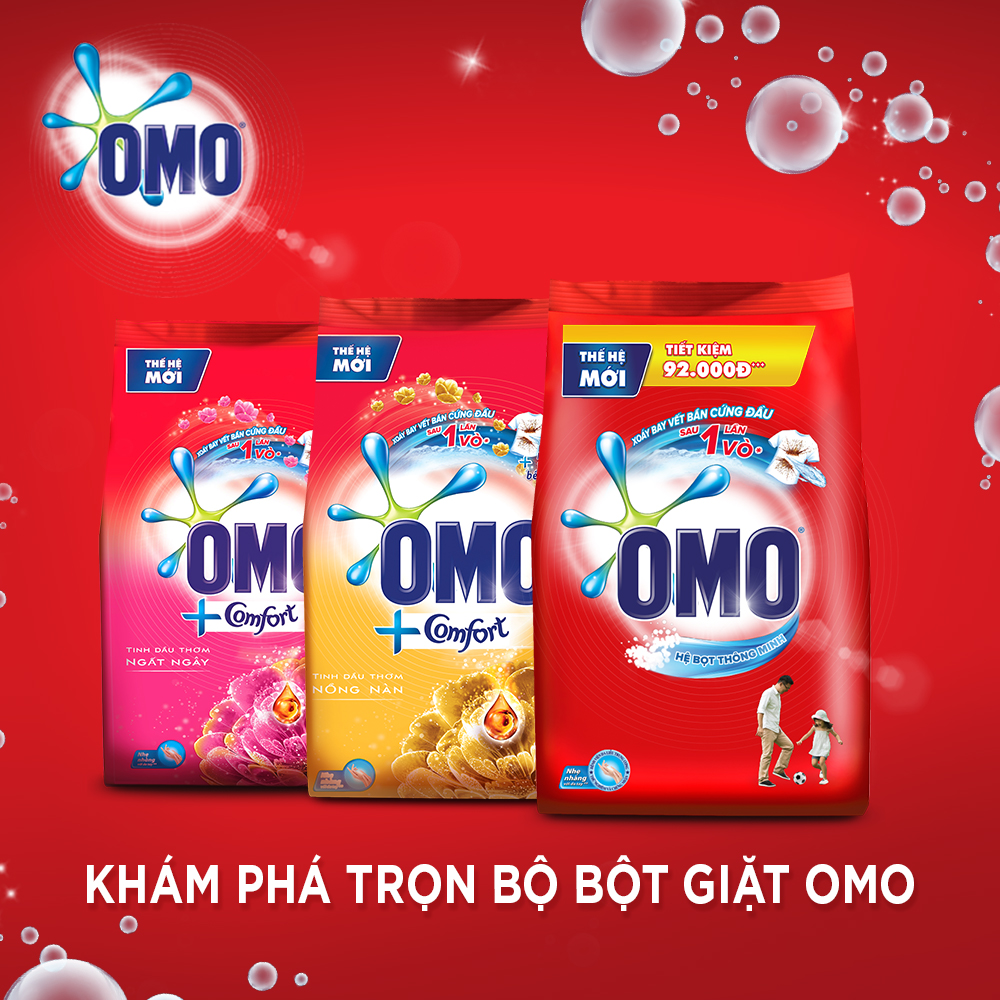 Bột Giặt OMO Đỏ (800g) - 32004685