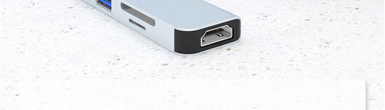 Hub Type-C To HDMI 6in1 FIRO - HUB Type C FIRO - HUB USB 3.0 FIRO