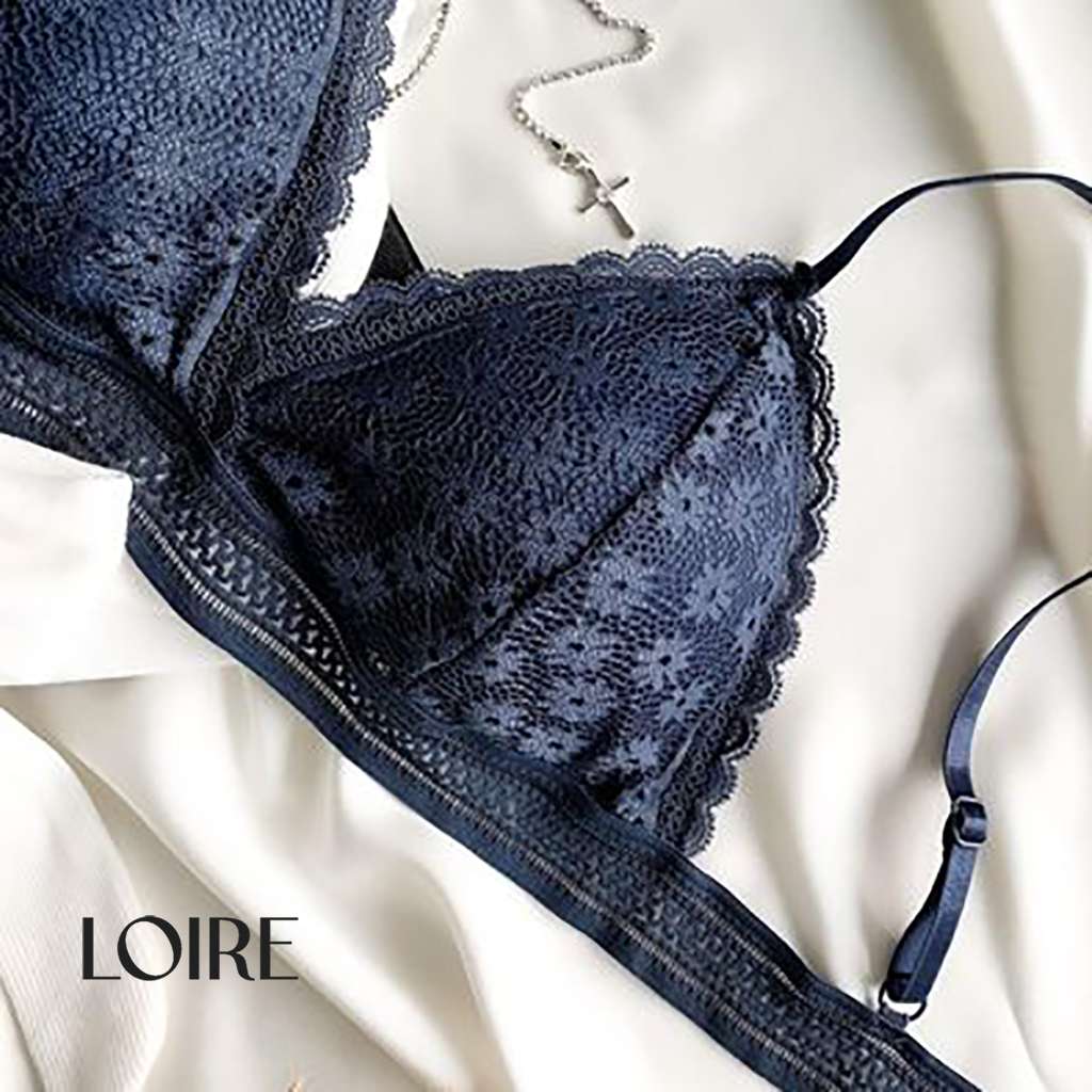 Áo Ngực Ren Không Gọng LOIRECHIC BRR29 Đệm Mỏng  FREESIZE