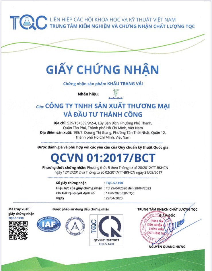 1 hộp khẩu trang vải nano bạc 5 cái 5