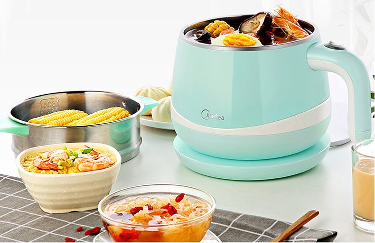 Nồi Lẩu Hấp Đa Năng Mini Midea MC-DH1601