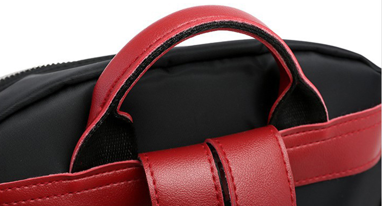 College Backpack Double Shoulder Backpack Fashion Violence Bear Pendant Pu Party Women Fashion