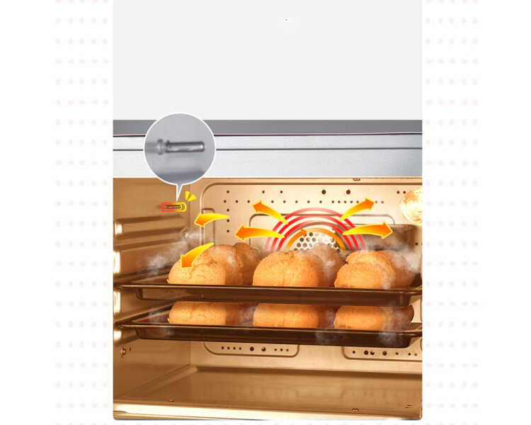 Bear Bear Electric Oven Multi-function Household Mini Small Baking Steam Oven Steaming One 20L Baking Cake Bread Biscuit Machine DKX-D20A1