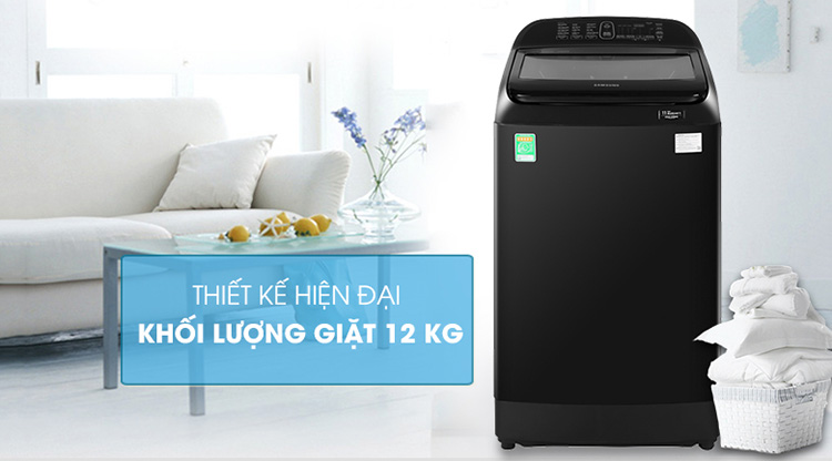 Máy Giặt Samsung Inverter 12 Kg WA12T5360BV/SV - Chỉ Giao Hà Nội