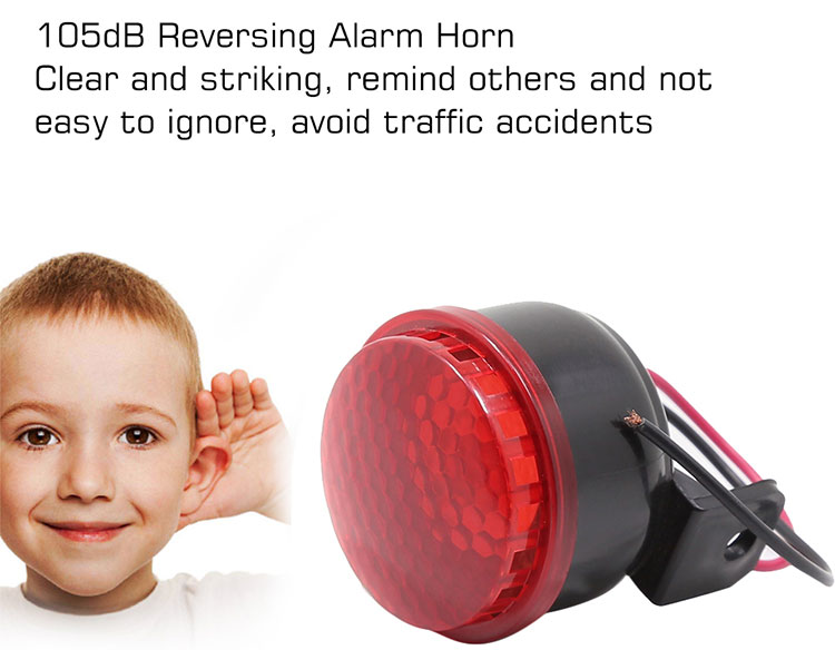 Car Reversing Alarm Horn Speaker Beeper Buzzer Brand New Durable Warning Horn AS079 for Car Motorcycle