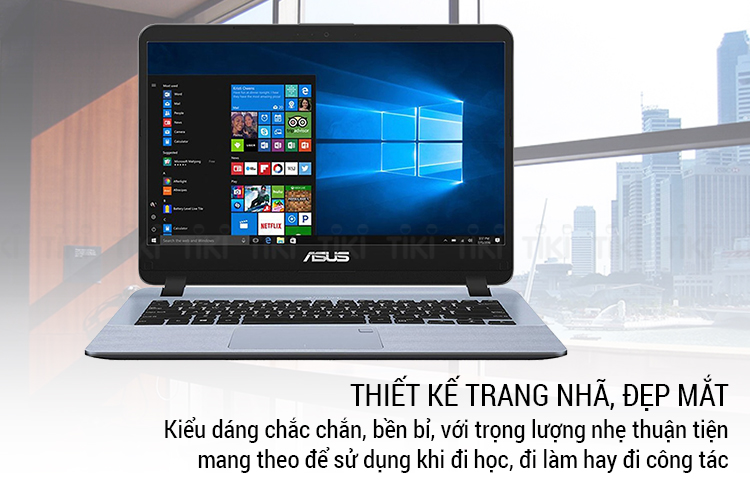 Laptop Asus Vivobook X407MA-BV085T N4000/ Win10 (14 inch) - Hàng Chính Hãng