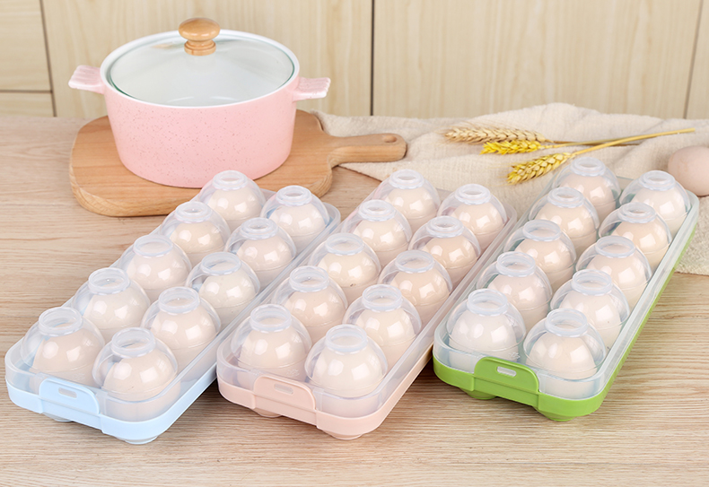 Khay đựng trứng bằng nhựa đa năng tiện dụng( Màu Xanh )