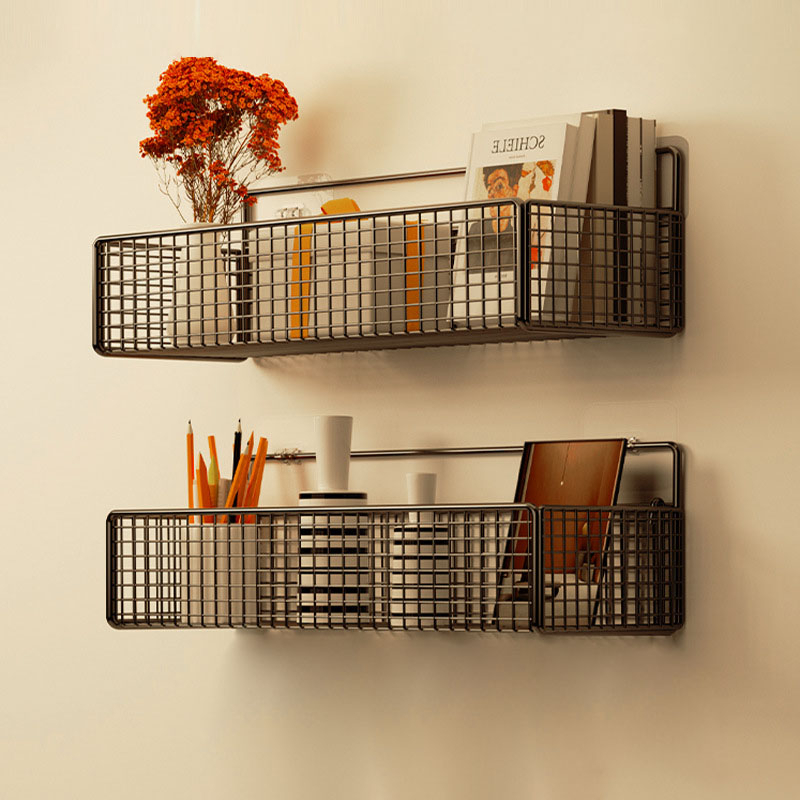 Kệ Lưới Đựng Đồ Nhà Tắm Dán Tường - Kệ Nhà Tắm- Kệ Thép Sơn Tĩnh Điện Không Rỉ Siêu Chắc Tặng Kèm 2 Miếng Dán Siêu Dính - HÀNG CHÍNH HÃNG MINIIN