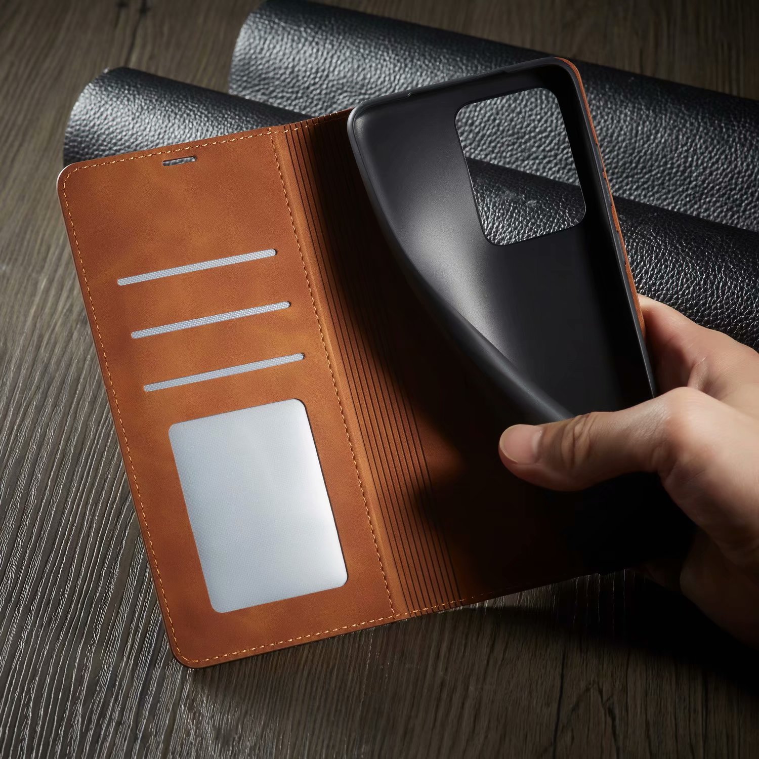 Bao da dành cho Samsung Galaxy Note 20 Ultra dạng ví chính hãng Forwenw cao cấp -  Hàng nhập khẩu ( Tặng kính cường lực bảo vệ Camera )