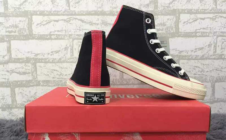 Giày Sneaker Unisex Converse Chuck Taylor 1970s Black Pink High 149445C