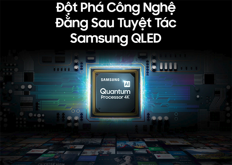 Smart Tivi QLED Samsung 55 inch 4K UHD QA55Q80RAKXXV
