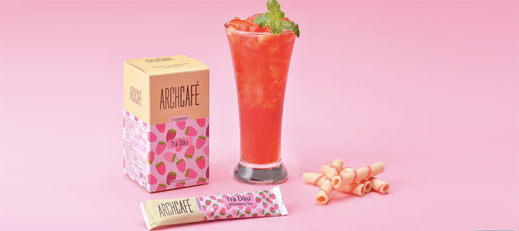 Trà Dâu Archcafé (6 gói x 18g) Trà Dâu Archcafé (6 gói x 18g)