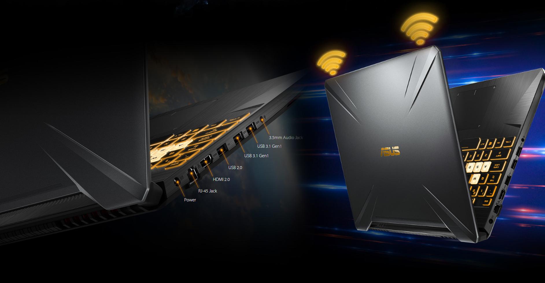 Laptop Asus TUF Gaming FX705DD-AU059T AMD R7-3750H/ GTX 1050 3GB/ Win10 (17.3