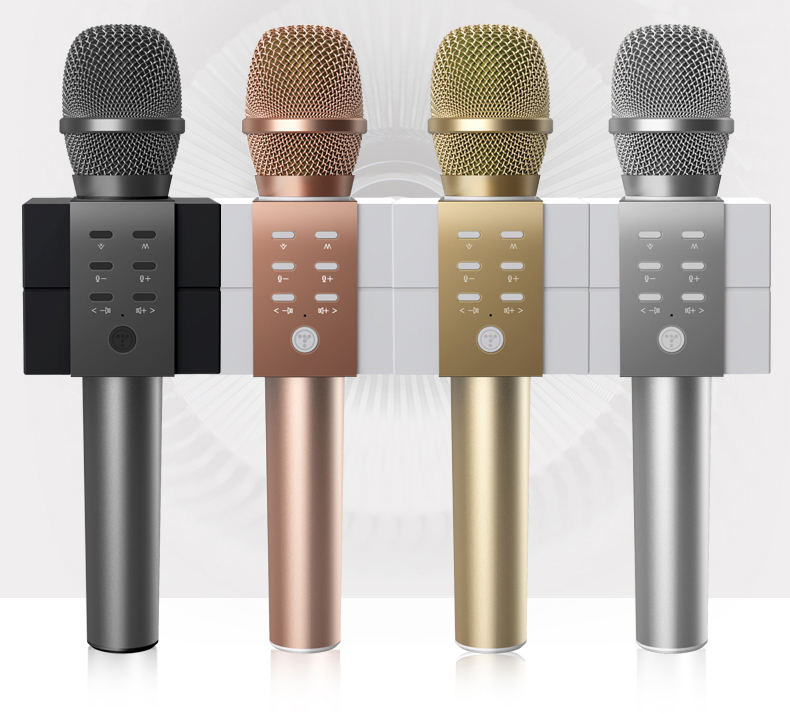 Mic Bluetooth Hát Karaoke Wayside 011