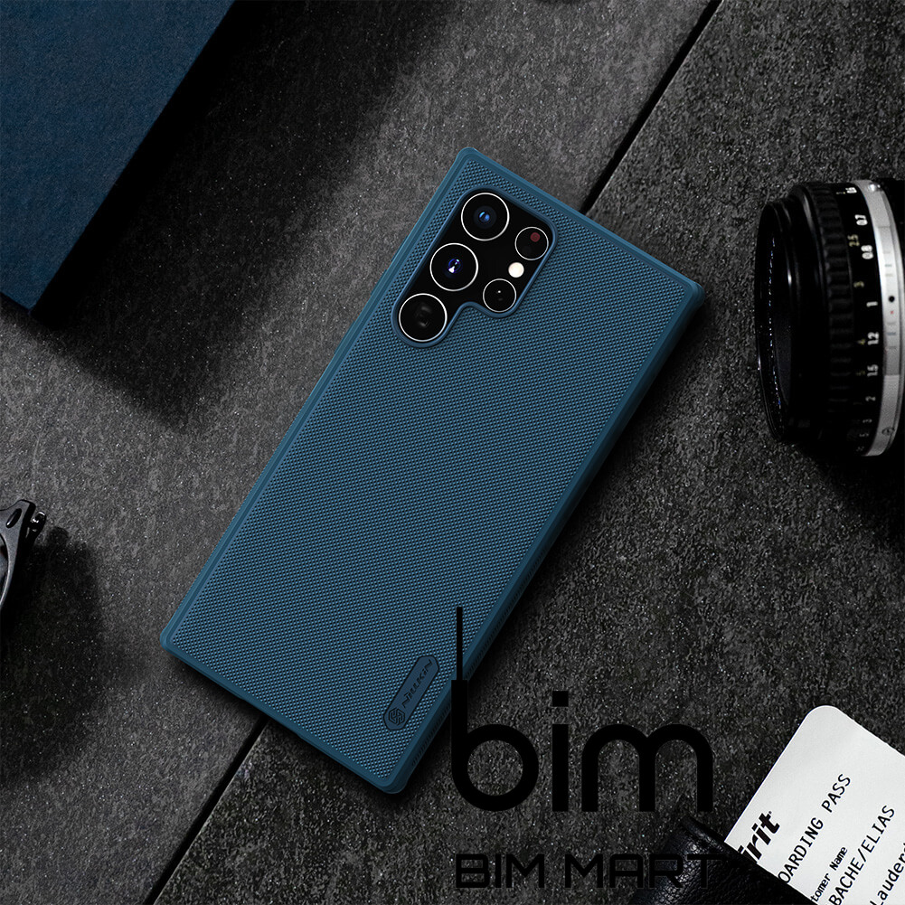 Ốp lưng chính hãng Nillkin dành cho Samsung S22 Ultra dạng sần - Hàng Nhập Khẩu