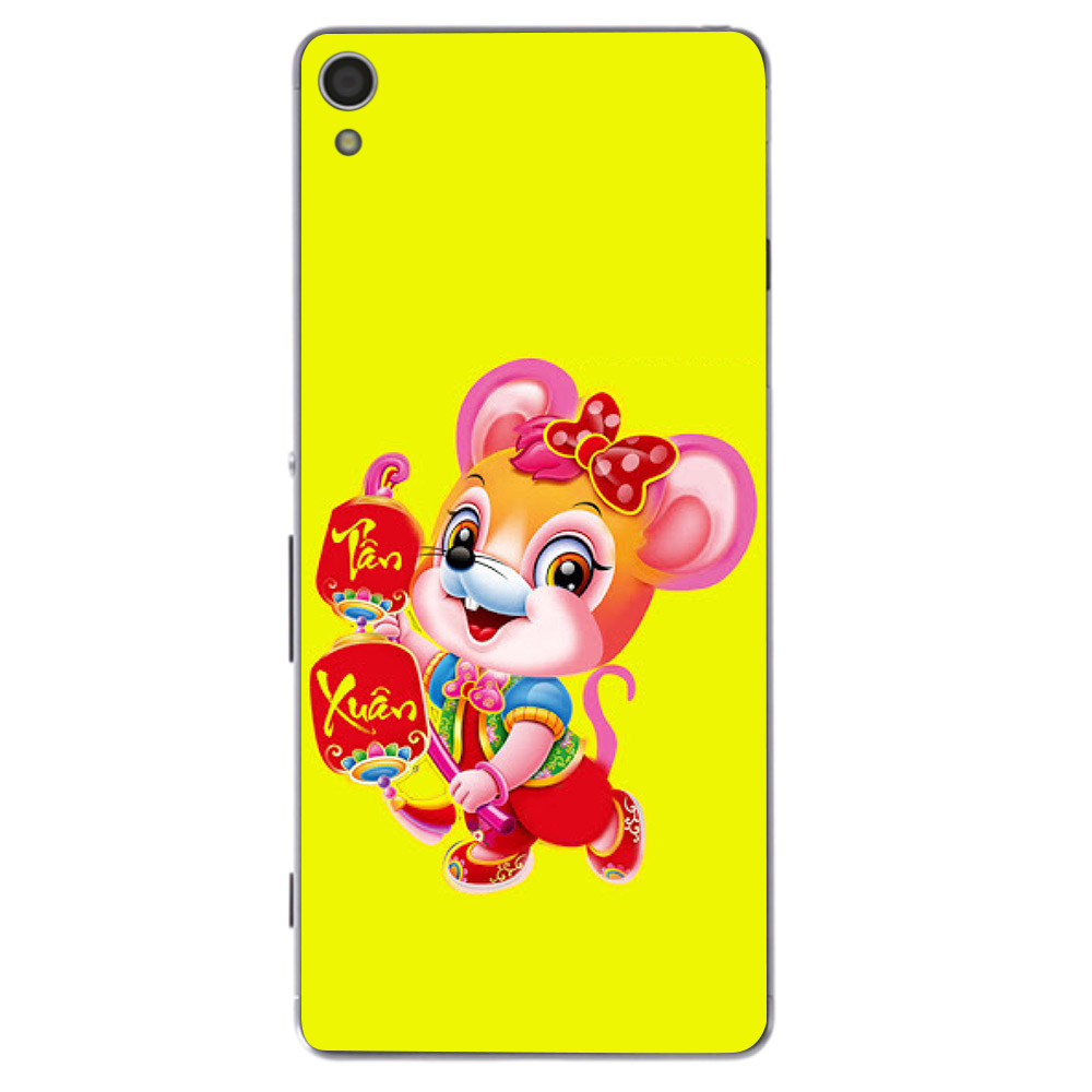 Ốp lưng điện thoại Sony Xperia XA1 - Chuột chúc tết mã 01 MS CCTM01
