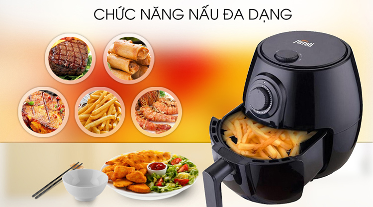 Nồi chiên không dầu Ferroli FAF4.0M (4 lít) - Hàng chính hãng