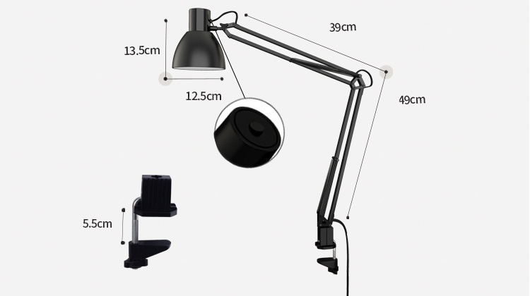 Äèn Bà n Là m Viá»c Bảo Vá» Mắt TG801-S-BK