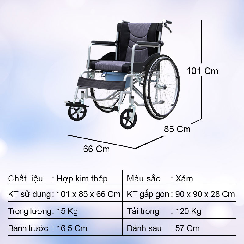 xe lăn tay cơ bản cho người già, nhiều mẫu lựa chọn - hàng chính hãng nikita 2022 9