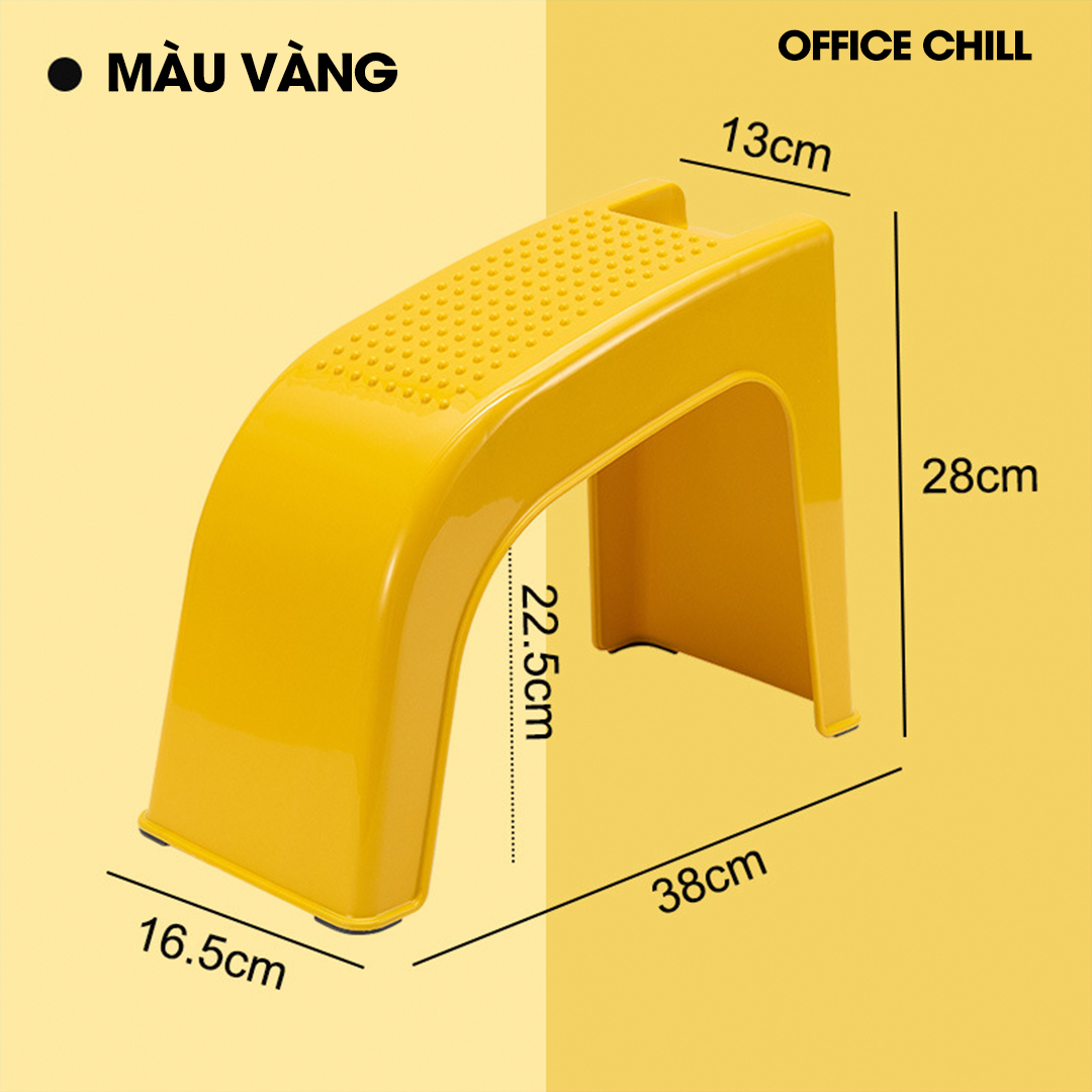 Ghế Gác Chân Làm Nail Ghế Kê Chân Làm Móng Ghế Nail Nhựa Cứng Hot Bán Chạy