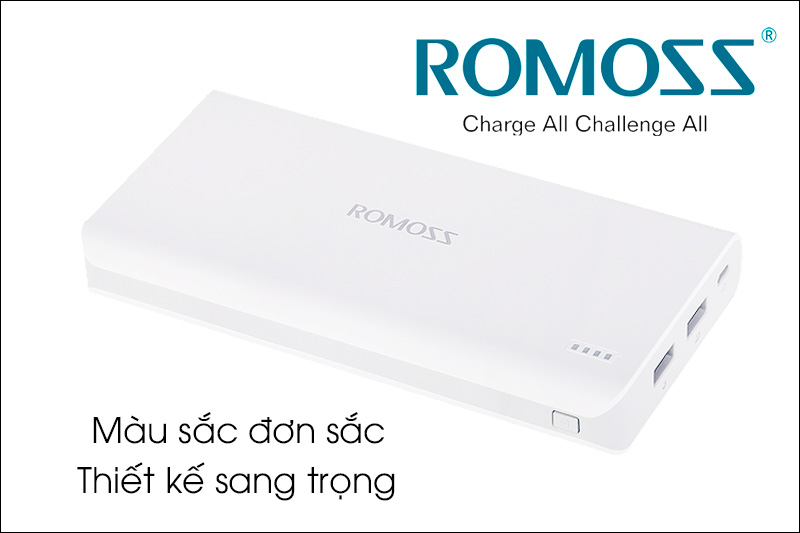 Pin Sạc Dự Phòng Romoss Polymoss20 20000mAh