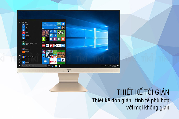 PC ASUS Vivo AiO V222UAK-BA025T Core i3-8130U/4GB/1TB/ 21.5 FHD/Win10 - Hàng Chính Hãng