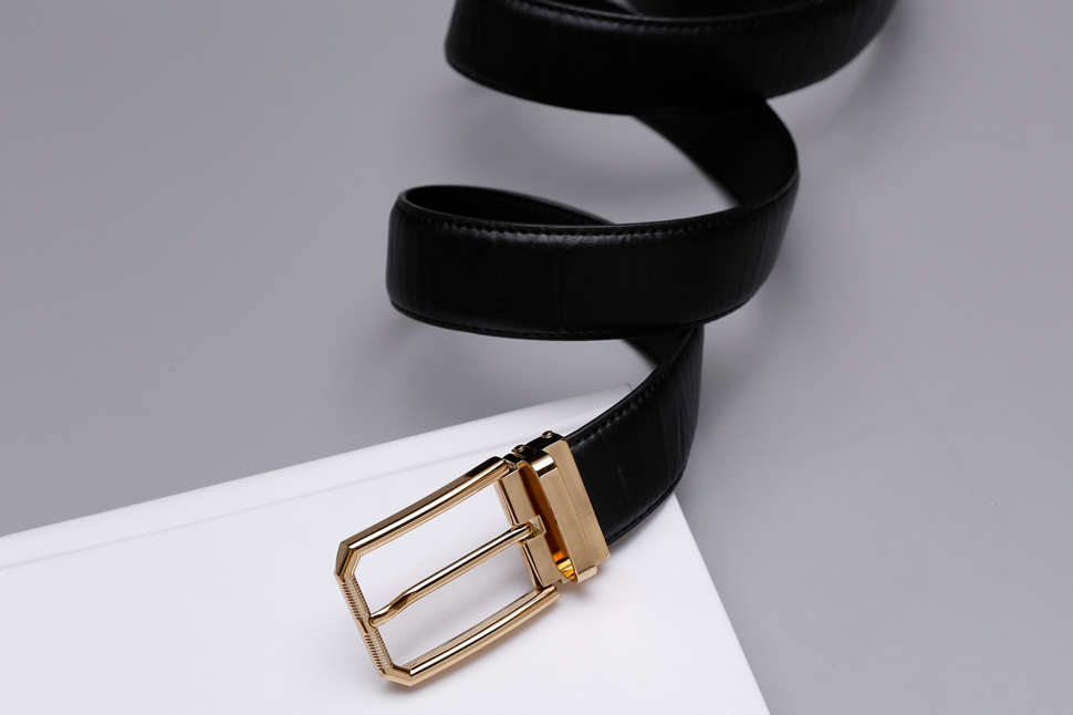 Thắt Lưng Nam Da Bò 4U T180T - Đen