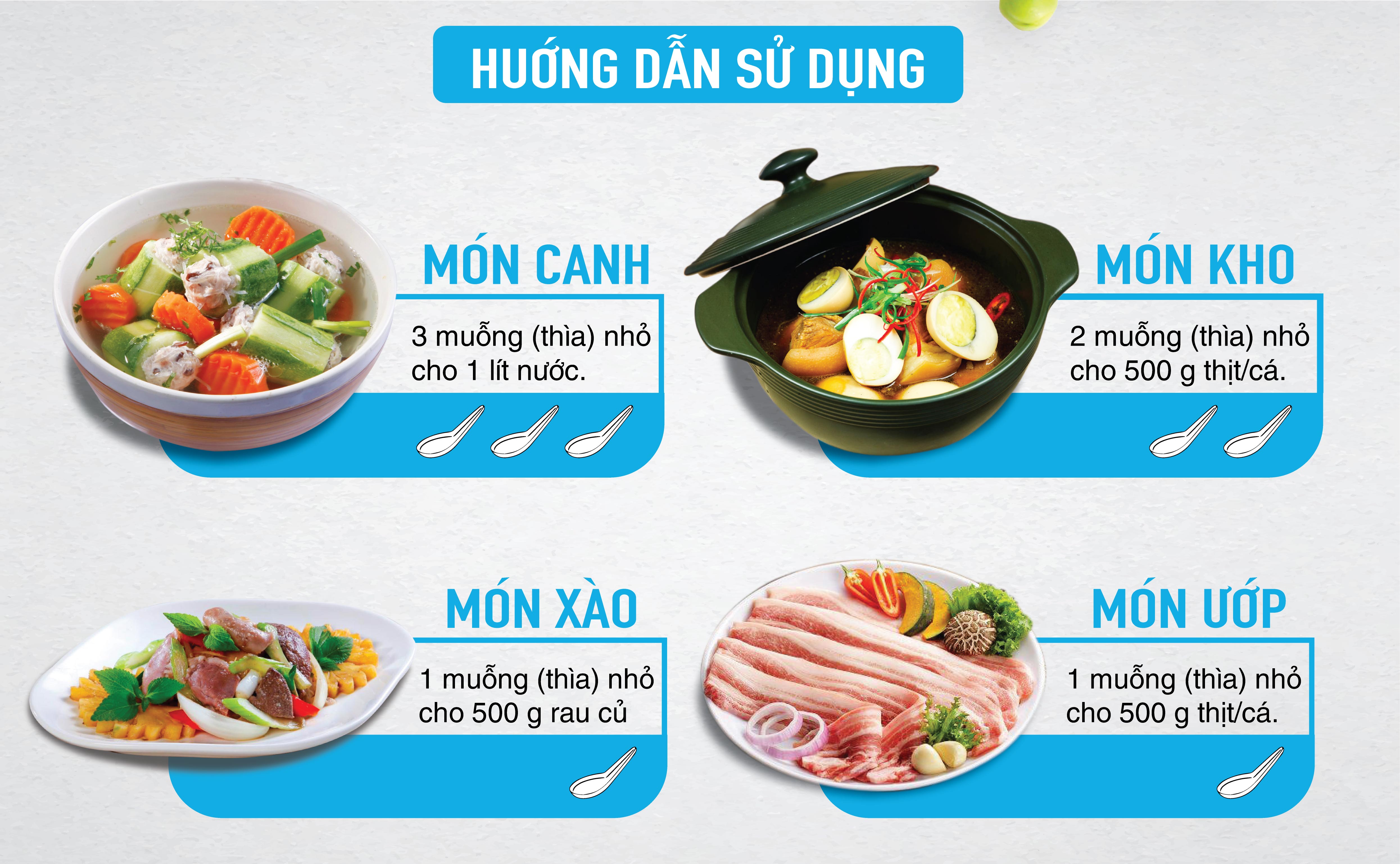 Hạt nêm Fadely từ thịt và xương tủy 390g 4