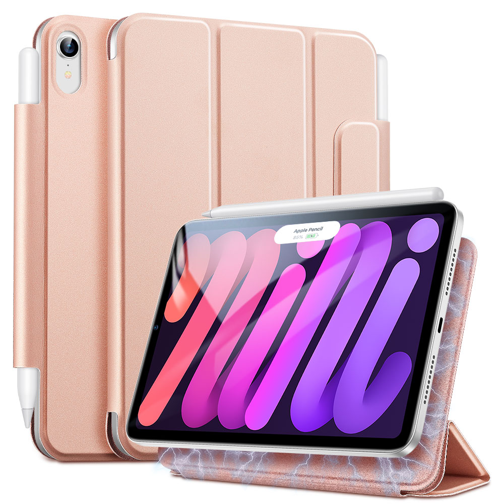 Bao Da Dành Cho iPad Mini 6/ Mini 7 ESR Rebound Magnetic Slim Case - Hàng Chính Hãng