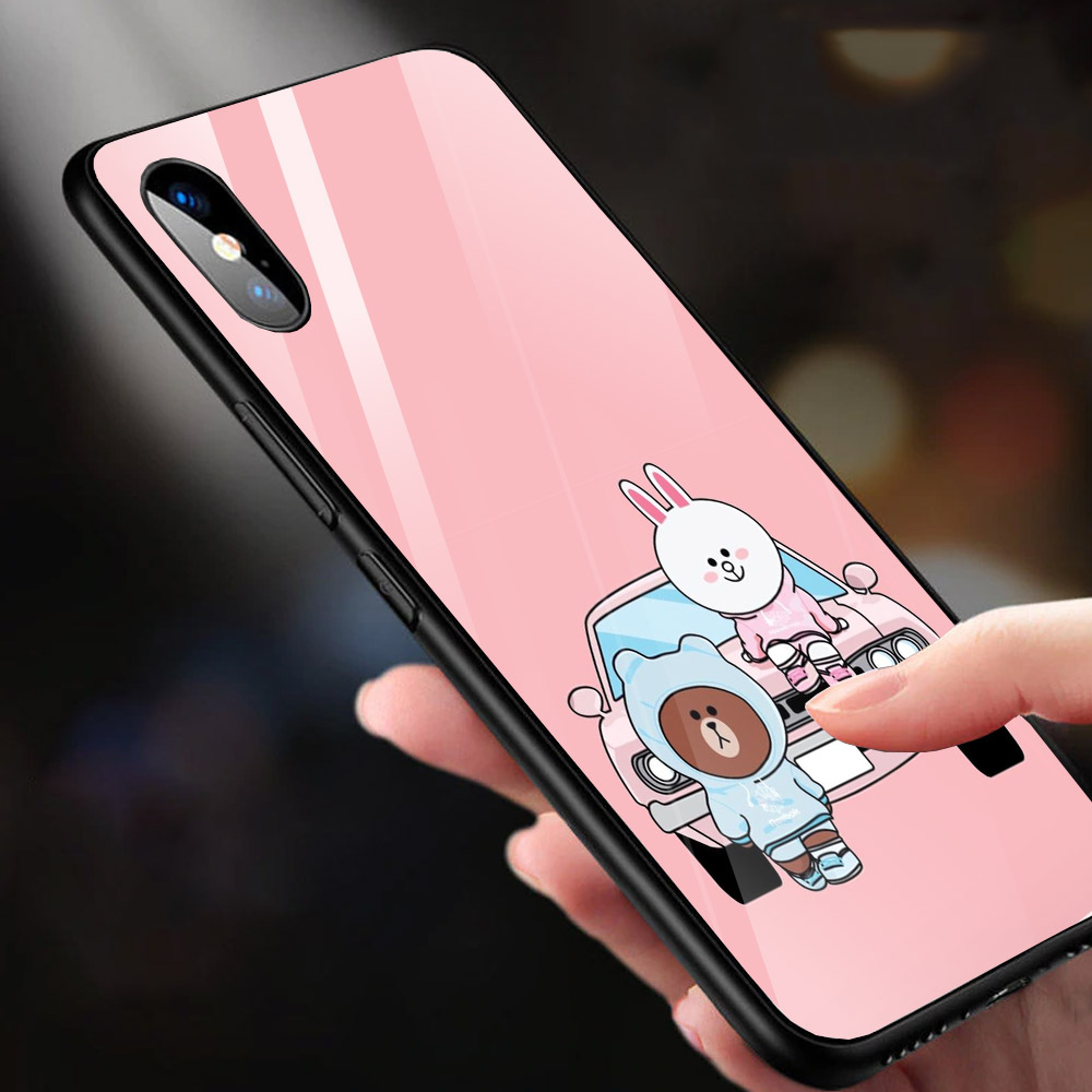 Ốp điện thoại kính cường lực cho máy iPhone X - Dân chơi MS ACQTU001