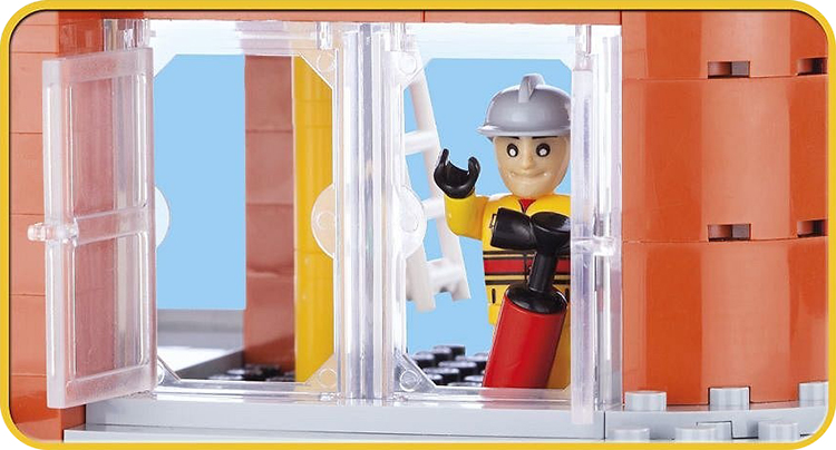 Đồ Chơi Lắp Ráp Trạm Cứu Hỏa COBI - 1466