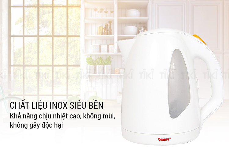 Ấm Siêu Tốc Benny BJ-17 (1,7L)