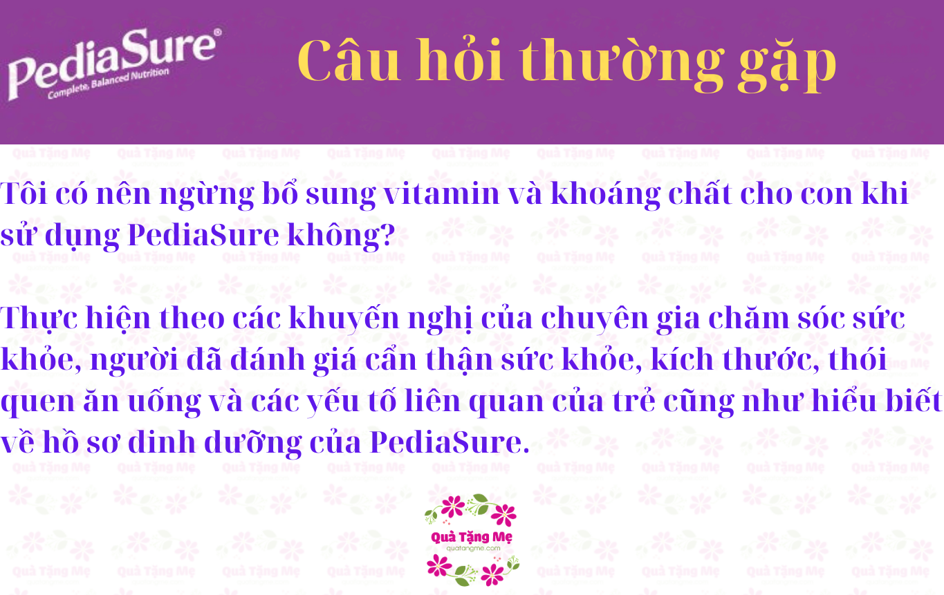 Sữa tăng chiều cao cho trẻ biếng ăn từ 1-10 tuổi Úc Pediasure 