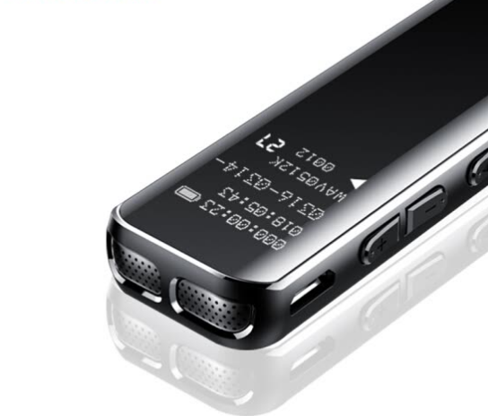 Shinco Recorder V-19 32G Professional Popular Micro HD Noise Reduction Learning Conference Interview for MP3 Player Cool Black