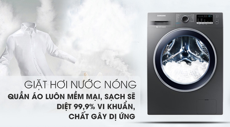 Máy Giặt Samsung Inverter 9.5 kg WW95J42G0BX/SV - Chỉ Giao Hà Nội
