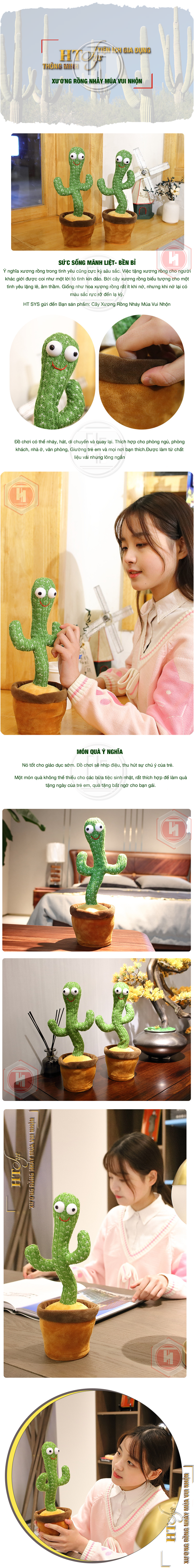 Xương Rồng Nhảy Múa Vui Nhộn  HT SYS