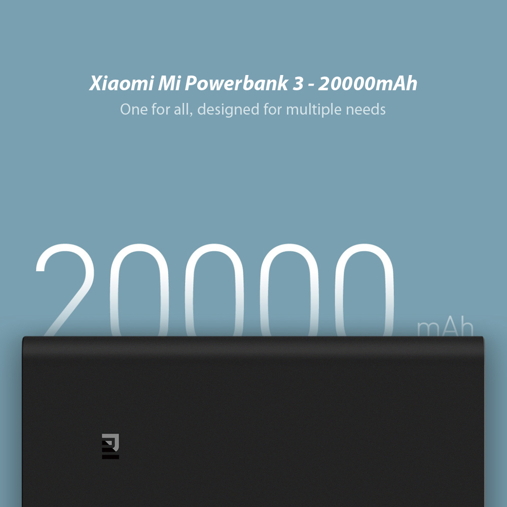 Sạc Điện Thoại Di Động 2 Chiều Xiaomi Mi Power (20000mAh)