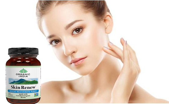 Viên uống đẹp da, thanh lọc cơ thể Organic India Skin Renew